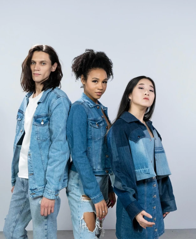 modelos con ropa vaquera patchwork