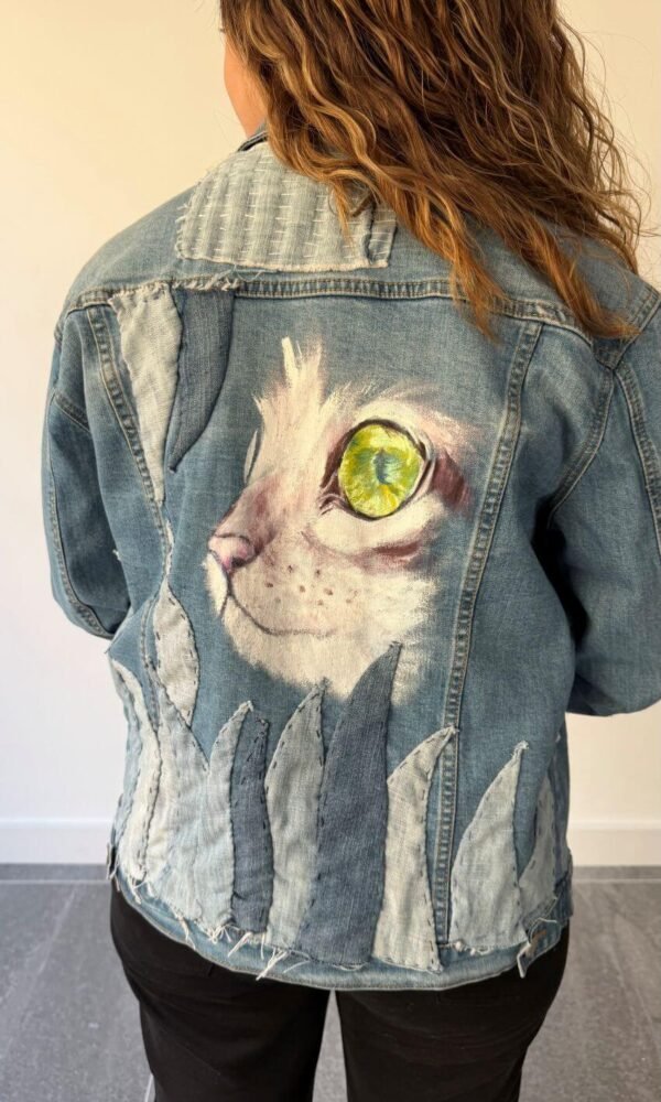 Chaqueta handmade gato